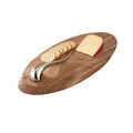 Swoop Cheese Board W/Stainless Steel Knife